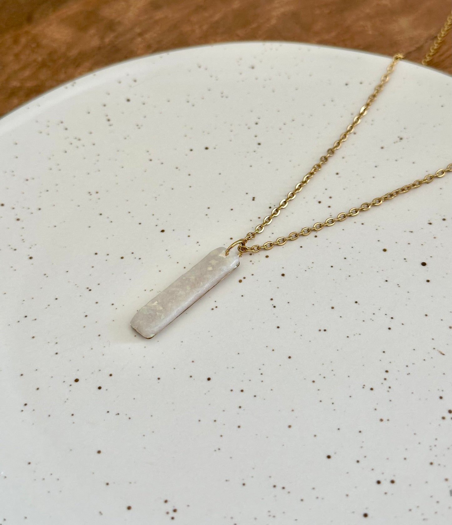Moon Phase Gold Necklace